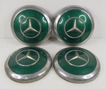 Set Of Mercedes Pontoon 190SL 220 Dog Dish Hub Caps W105 W111 W113 W121 W180. Fixed Price $179.99.