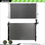 Radiator And A/c Condenser Fits 2009-17 Chevrolet Traverse 07-2016 Gmc Acadia. Fixed Price $159.11.