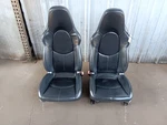 Oem 05-12 Porsche 911 997 987 Sport Seats Black Leather Full Power. Fixed Price $5399.99.
