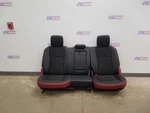16 Dodge Ram 1500 Rebel Rear Seat Assembly Black Red Cloth Vinyl Crew Cab. Fixed Price $344.25.