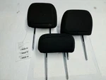 Set Of Three (3) Rear Headrests Black Cloth From 2016 Jeep Renegade 12629075. Fixed Price $105.69.
