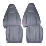 For 2003-2014 Chevy Express 1500 2500 3500 Driver Passenger Seat Cover Dark Gray. Fixed Price $80.09.