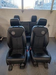 '11-'17 Jeep Wrangler 4 Door Manual Leather Front Rear Seat Set Oem. Fixed Price $1595.00.