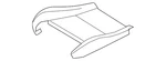 Genuine Bmw Cushion Cover 52-10-5-A54-951. Fixed Price $838.31.