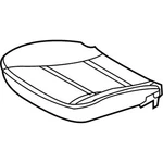Genuine Bmw Cover, Multifunctional Seat, 52-10-7-249-499 New. Fixed Price $1057.82.