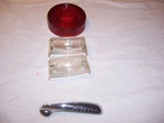 1960 - 1961 Rambler Door Handle Nos Used Backup Tail Light Lenses. Fixed Price $9.95.