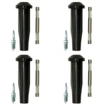 Ngk V-power Spark Plugs Coil Boots Kit Mazda 3 Ford Focus L4 Gap 0.052". Fixed Price $70.95.