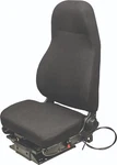 Km Ensign Lo Black Fabric Truck Seat W/ Brackets Ford F650 & F750. Fixed Price $1049.99.