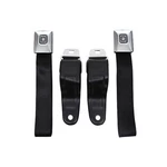1967-69 Gm Retractable Deluxe Black Seat Belts Front Camaro Pontiac Firebird. Fixed Price $699.95.