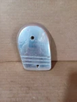 1959-1966 Studebaker Right Side Seat Hinge Cover. Fixed Price $25.00.