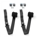 Triumph TR250 1961-1976 Standard 2PT Bk Seat Kit W/BRACKETS-2 Belts. Fixed Price $191.95.