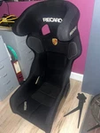 Genuine Porsche 911 996 Rsr GT3 Cup Recaro Seat Pro Racer Spg Racing W/brackets. Fixed Price $2450.00.