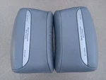 '00-06 Bmw E46 "ci" Convertible Rear Seat Gray Grey Leather Headrests Set Pair 2. Fixed Price $189.00.