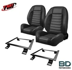1967-69 Camaro Tmi Pro Series Sport Bucket Seat & Bracket Set In Stock. Fixed Price $2099.99.