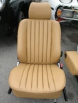 Mercedes Benz R107 Mb Vinyl Seat Front Covers 300SL,420SL,500SL,560SL, 1986-1989. Fixed Price $799.00.