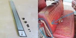 Seat Side Emblem Rh-passenger 1964 Chrysler Imperial Door 65 66 64CI4-R2X. Fixed Price $35.00.