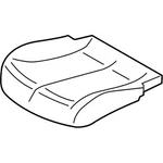 Genuine Bmw Cover, Comfort Seat, Perf. L 52-10-8-052-992 New. Fixed Price $1907.82.