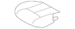 Genuine Nissan Cushion Cover 87320-6FU0A. Fixed Price $308.99.
