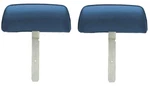 Oer Dark Blueheadrest Assembly Set For 1969 Pontiac Firebird/chevrolet Camaro. Fixed Price $304.98.