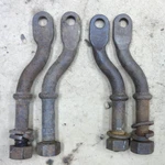 1929 1930 1931 Model Ford 2DR Sedan Front Seat Legs Original Tudor Set Of 4. Fixed Price $85.00.