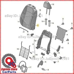17A881805D Zvb Volkswagen Genuine 2017 2027 Jetta Backrest Cover Leatherette Tit. Fixed Price $221.27.