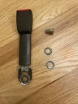 83-91 Porsche 944 Driver Seat Belt Buckle Latches Receiver 9288031831370B. Fixed Price $35.00.