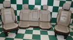 23' Ram 3500 Crew Tan Leather Heated Dual Power Buckets Backseat Bench Set. Fixed Price $2279.05.