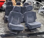 1986-1993 Mitsubishi Delica Star Wagon L300 2ND & 3RD Row Seat Set Gray Nice!!. Fixed Price $1499.95.