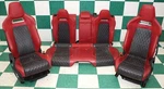 20' F-pace *wear* Red W/black Leather Dual Power Front Buckets Backseat Seats Oe. Fixed Price $2106.14.