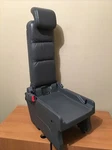 Honda Odyssey Middle Jump Seat Center Armrest Gray Grey Leather 2005 - 2010. Fixed Price $159.99.