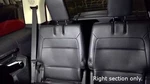 13 14 15 Flex Passenger Right Third Row Rear Back Seat Black Leather. Fixed Price $435.00.