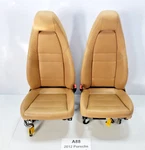 2010-2016 Oem Porsche Panamera 970 Front Driver Passenger Seat Beige Assy Set. Fixed Price $448.00.