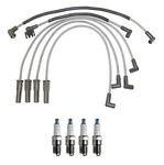 Denso Wire Set 8MM & U-groove Design Spark Plugs 0.032 Kit Ford Mercury L4. Fixed Price $74.95.