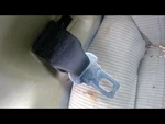 1982-1992 Pontiac Firebird Right Passenger Rear Seat Belt Retractor (black). Fixed Price $69.99.