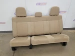 2014 Ford F150 Xlt Extended Cab Rear Second Row Seat Set Tan Cloth. Fixed Price $380.00.