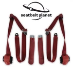 1973-1987 Chevy Pickup Standard Cab Bucket Seat Belt Chevrolet Gmc Black Red. Fixed Price $277.95.