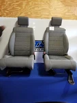 Driver And Passenger Front Seats 2 Door Bucket Cloth 4 Way 07-10 Wrangler. Fixed Price $599.99.