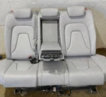 13-16 Audi A4 Front Power Memory Bucket & Rear Gray Leather Seats. Fixed Price $600.00.