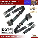 2 Set 3 Point Seat Belts Car Retractable Vehicle Straps For Chevrolet Camaro. Fixed Price $40.84.