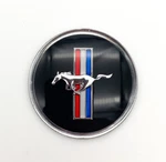 Tri-bar Pony Dash Panel Emblem Decal 1967-1968 Ford Mustang Deluxe Interior. Fixed Price $39.99.