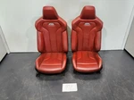 Oem Bmw F82 M4 Front Driver Passenger Sport Seats Leather Merino Red Set *. Fixed Price $1699.95.