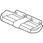 Genuine Bmw Seat Upholstery 52-20-7-260-002 New. Fixed Price $317.16.