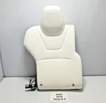 16-20 Oem Tesla Model Rear Right Passenger Seat Upper Cushion Leather White. Fixed Price $148.00.