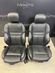 06-10 Bmw E63 M6 Front Merino Black Leather Heated Left Right Sport Seat Set Oem. Fixed Price $800.00.