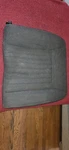 90-93 Mustang Gt Lx Hatchback Oem Black Passenger Side Upper Rear Seat. Fixed Price $175.00.