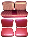 Ford Supercab Cloth & Vinyl Seat Upholstery Front Split Bench/jump 1974-1986. Fixed Price $995.00.