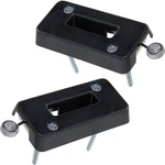 1969 Camaro Corvair Firebird Headrest Escutcheons; Black; Pair. Fixed Price $34.99.