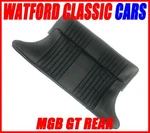 Mgb Gt Pair Rear Seat Cover All Years Leather Look Black/black. Fixed Price $230.00.