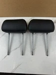 2006-2011 Bmw E90 3 Series Pair Rear Seat Headrests Dakota Black Leather Oem. Fixed Price $47.00.