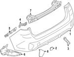 Genuine Subaru Corner Support 57707FN53A. Fixed Price $16.63.